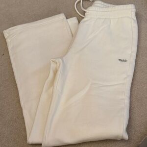 Aritzia TNA Off-White Joggers